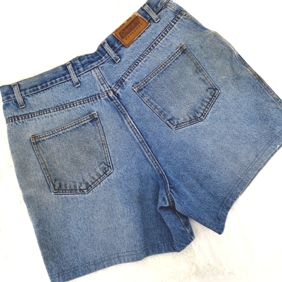 Coleman Men's 38 Cotton Jean Denim Camping Shorts - Picture 6 of 13